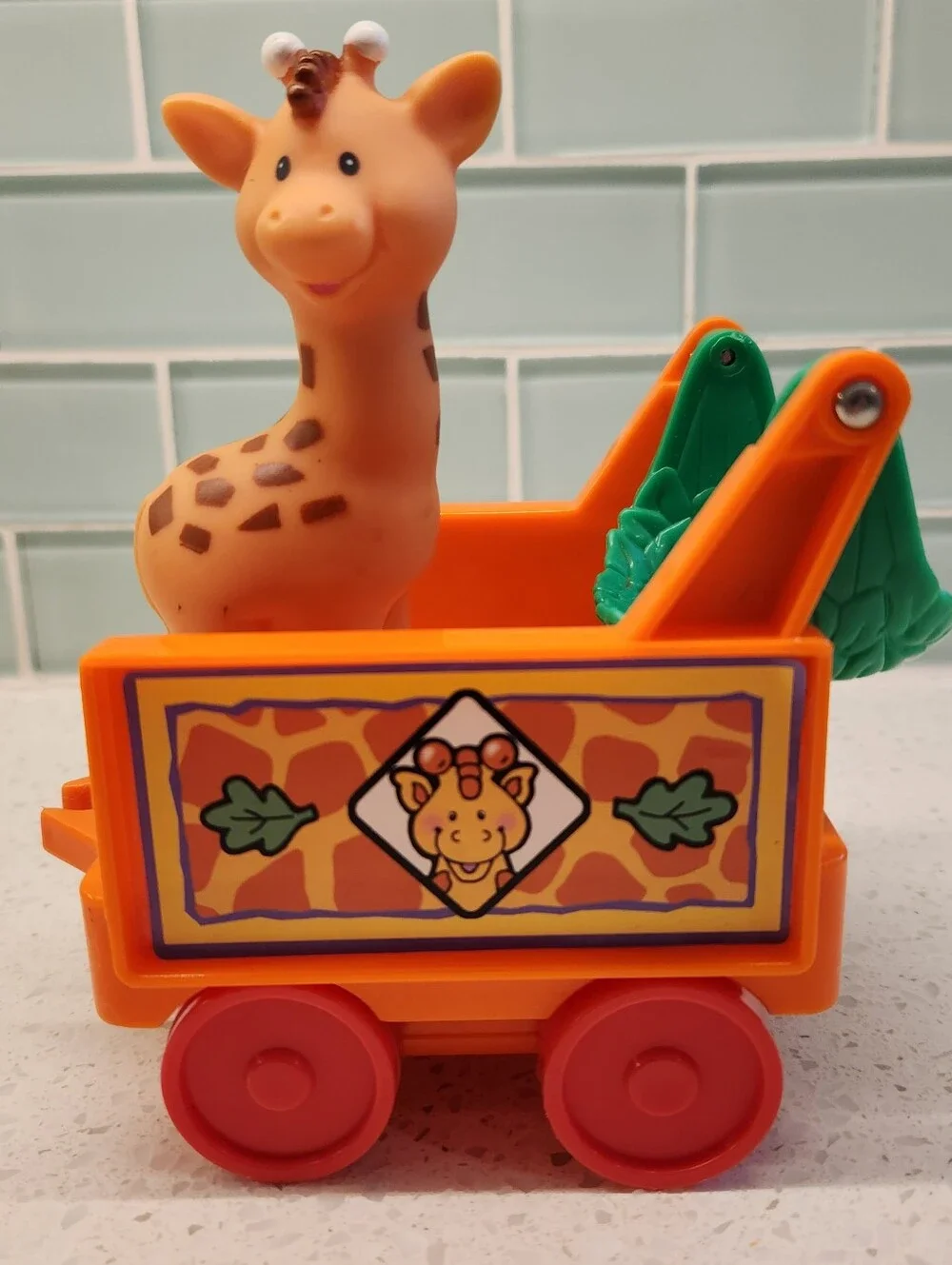 2001 Fisher-Price Little People Musical Zoo Train Complete Working